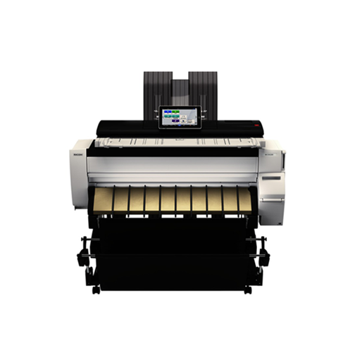 De RICOH IM CW2200 tilt afdrukken op grote formaten naar een nieuw